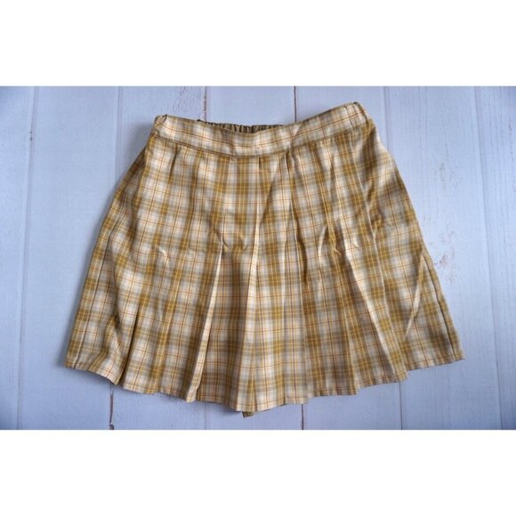 Uniqlo Other - Uniqlo Kids Checkered Pleated Mini Skirt/ Skort, Size 9-10